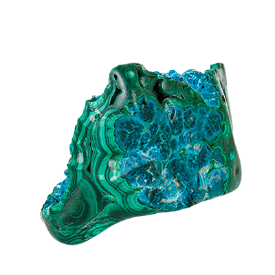 Malachite gemstone