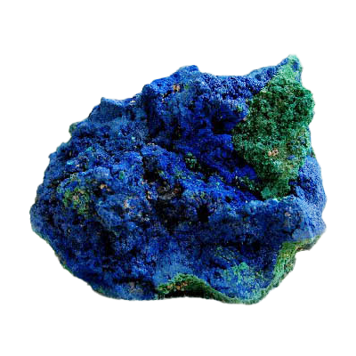 Azurite gemstone